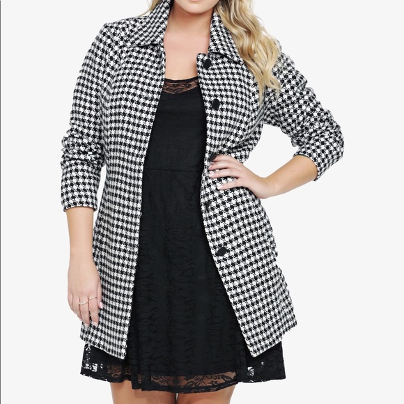 Coats | Torrid Houndstooth Coat 4x 